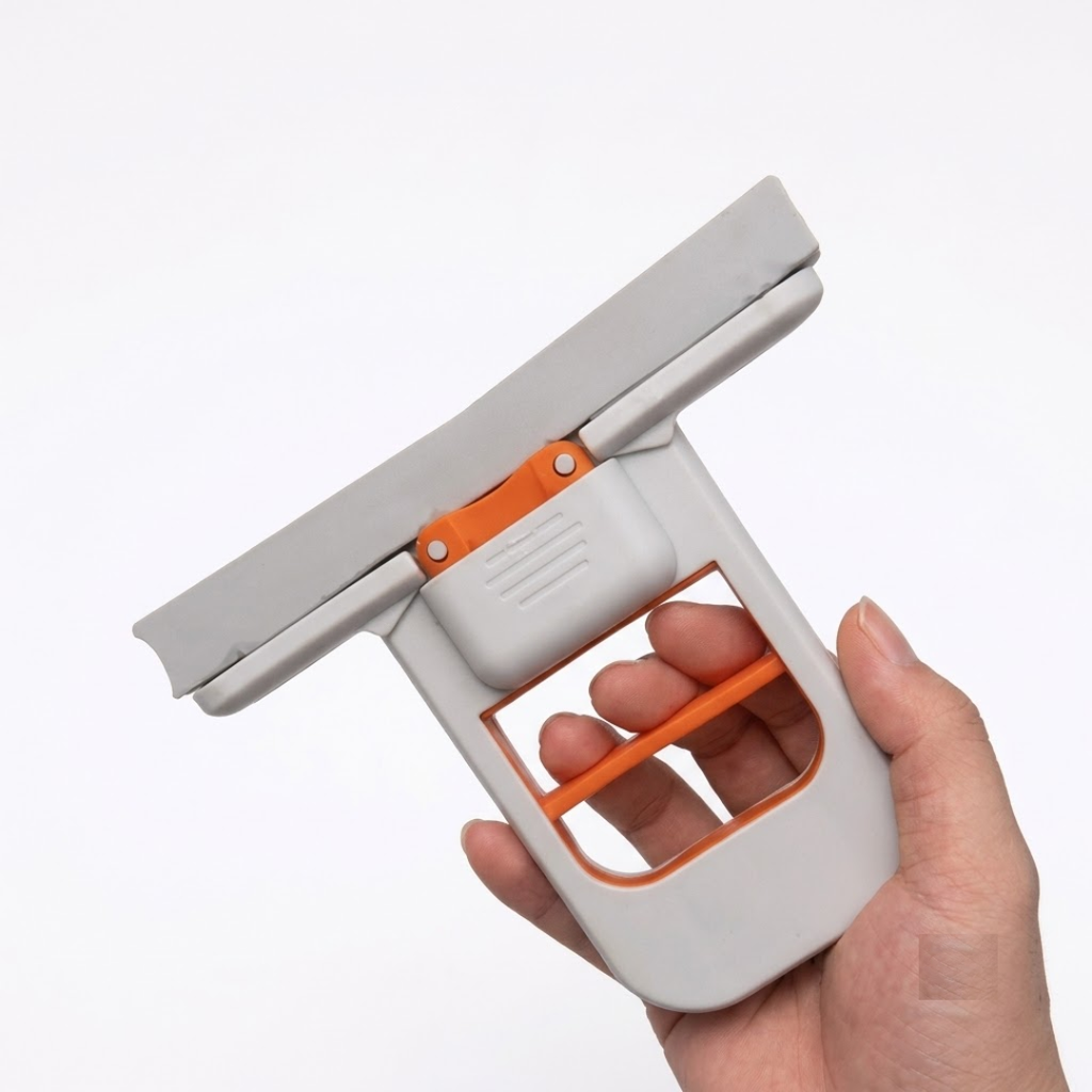 2-in-1 Mini Portable Self-Squeezing Sponge Mop | For Kitchen Counters, Glass & Bathroom