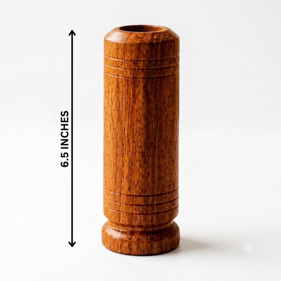 Vijaysar Wooden Glass – Ayurvedic Diabetes & Sugar Control Tumbler (100 ml)